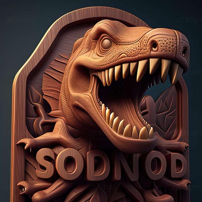 3D model Dino Squad game (STL)